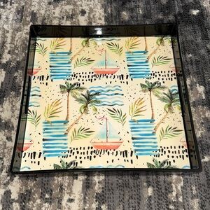 Beach Themed Coffee Table Tray